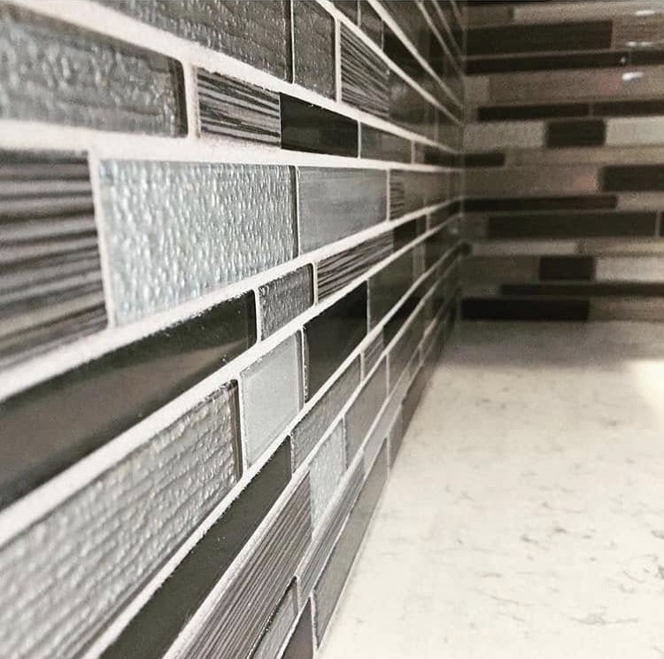 Kitchen backsplash tile — Geldart's Contracting