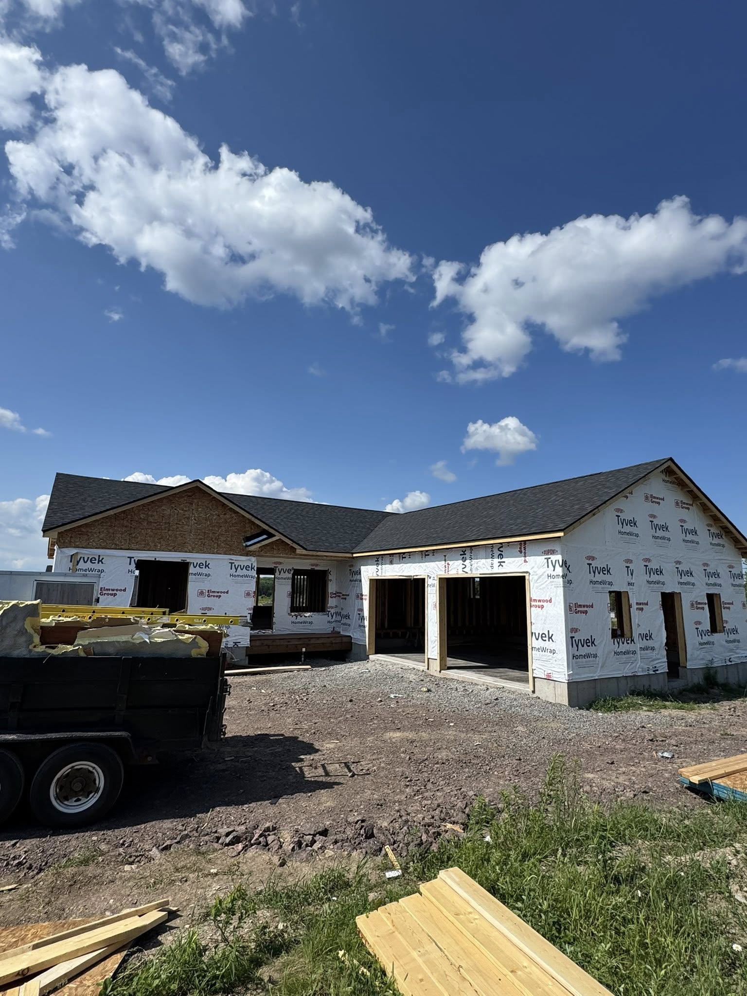 New construction exterior — Geldart's Contracting